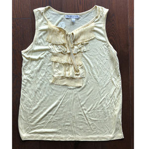 French Laundry Women's Sleeveless Top, sz Large